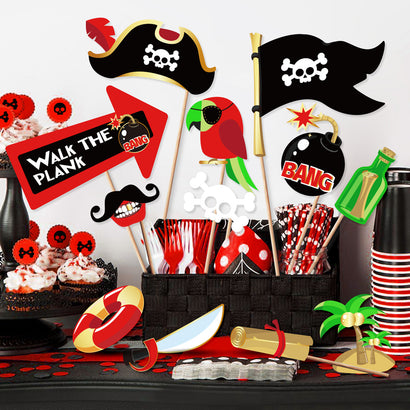 Pirate Theme Photo Booth Props
