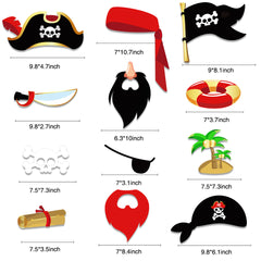 Pirate Theme Photo Booth Props
