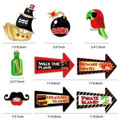 Pirate Theme Photo Booth Props